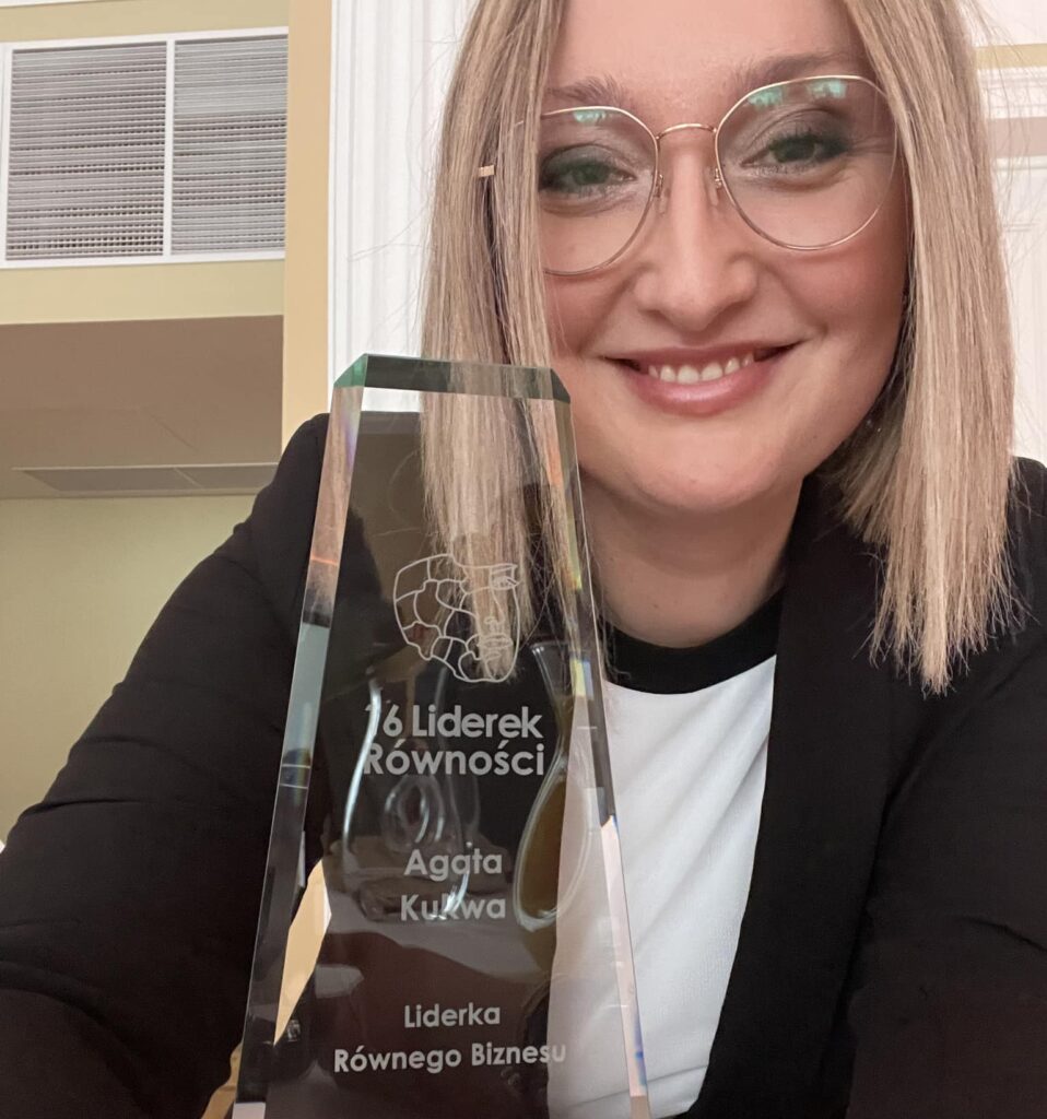 Agata Kukwa liderka równości w biznesie pomorskie