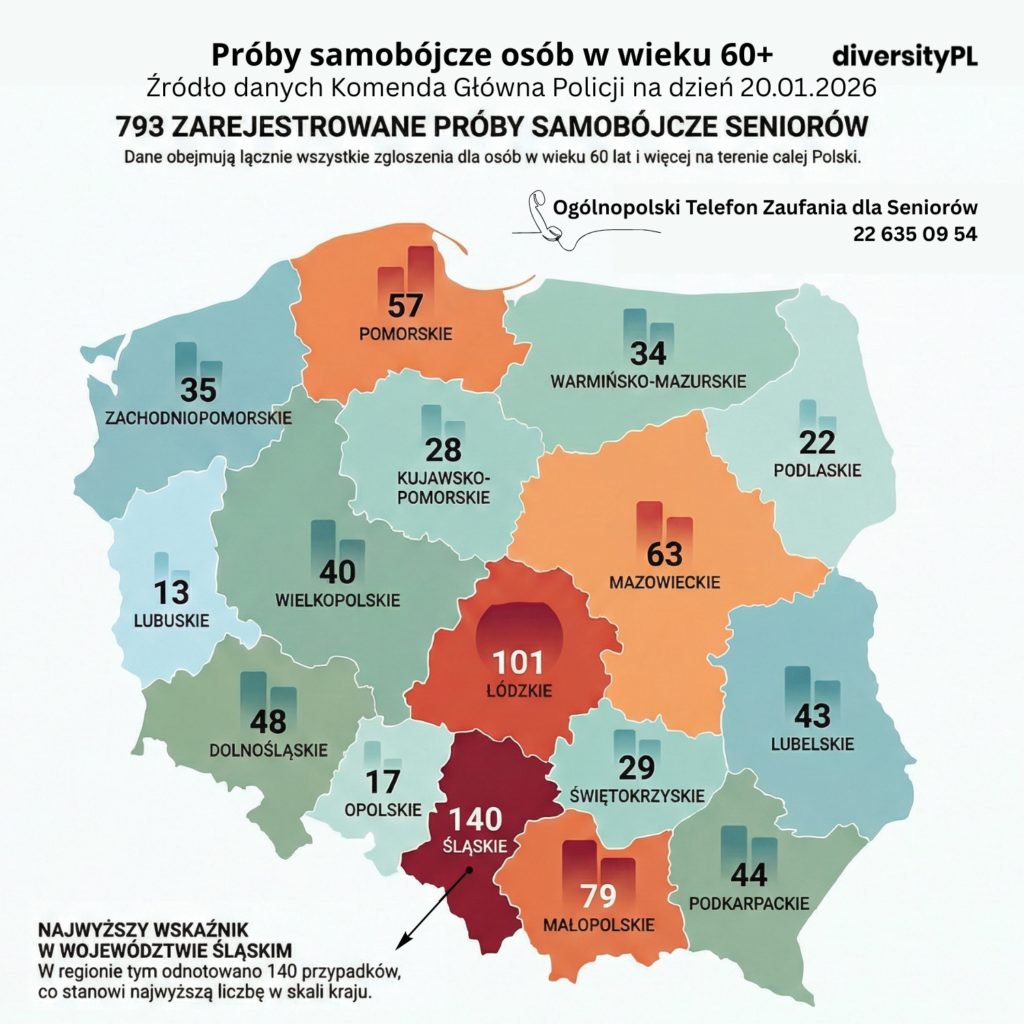 próby samobójcze seniorów DiversityPL